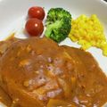 ♡ままLOVE♡'s cooksnap of when they made ふわふわ豆腐ハンバーグ.