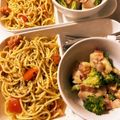 ame-ikuru's cooksnap of when they made バジルソースとトマトのパスタ.
