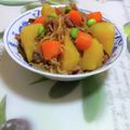 KBBキッチン☆'s cooksnap of when they made フライパン１つで簡単肉じゃが.