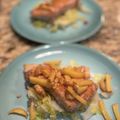 saki1010's cooksnap of when they made 鮭のムニエル　バタぽん生姜ソース.