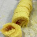 ミアンミアン's cooksnap of when they made たまご１個で❀ふんわりバニラロールケーキ.