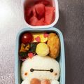 Chaaa_room's cooksnap of when they made キャラ弁＊ベイマックス＊リンゴ.