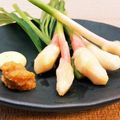 horseland's cooksnap of when they made 谷中生姜(葉生姜)**味噌＋マヨネーズ.