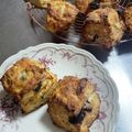 真観子さん's cooksnap of when they made バナナとチョコの スコーン.