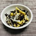 Y✿えくぼ飯's cooksnap of when they made 新玉ねぎとひじきと油揚げの甘酢マリネ.