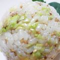リンリン☆☆☆'s cooksnap of when they made 【楽めし】やみつきキャベツのおにぎり.