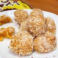すこちゃぼ's cooksnap of when they made 驚きの方法で！まんまるかぼちゃコロッケ.
