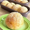 mikko6's cooksnap of when they made きな粉パン.