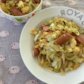 ♪ひつじ's cooksnap of when they made ふわっふわ！卵とオイマヨの焼きうどん❤.