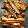 nao0312's cooksnap of when they made ごぼうの甘酢炒め.
