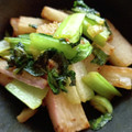 TYSK's cooksnap of when they made 長芋と小松菜の炒め物.