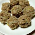 ちくのん's cooksnap of when they made 皮なし☆もやし焼売！たっぷりキャベツ蒸し.