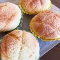 だんこいもころ's cooksnap of when they made ☆メロンパン☆ザクザクのコツあり.