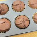 なさん's cooksnap of when they made 卵なし チョコカップケーキ。＊.