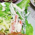 めみたん☆'s cooksnap of when they made ✨アスパラ&カニかまのサラダ✨.