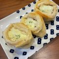 スージー＆ジル's cooksnap of when they made 油揚げで♪はんぺんツナマヨチーズ焼き.