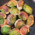 ミッチェル78's cooksnap of when they made ヘルシー♪大豆と鶏挽肉の大葉はさみ焼き.