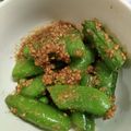 いーかげんママ's cooksnap of when they made ＊スナップエンドウのたっぷり胡麻和え＊.