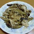 55才のおじさん's cooksnap of when they made ナスと舞茸のポン酢炒め.