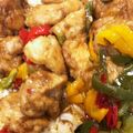 クック6QUUFJ☆'s cooksnap of when they made 食欲増進！鶏肉とパプリカのカレー醤油炒め.