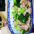 ちょっとモウくん's cooksnap of when they made つるんつるん＊豚こまと青梗菜の塩炒め.
