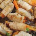ももちゃんまこちゃん's cooksnap of when they made ご飯が進む!野菜の肉巻き.