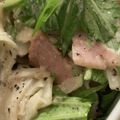 MULA's cooksnap of when they made 簡単サラダきしめん（温）.