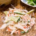 Chausu's cooksnap of when they made 胡瓜･新玉ねぎ･カニカマの胡麻マヨサラダ.