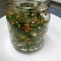 chiibubu's cooksnap of when they made ピリッと♪葉ニンニクの韓国風醤油漬け.