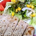 Haruka3x's cooksnap of when they made 味付けは【塩・胡椒】簡単！ポークソテー♪.