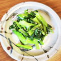 麻's cooksnap of when they made ✿副菜 作り置き小松菜のナムル✿.