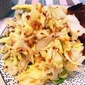 ☆めぐチキ☆'s cooksnap of when they made キャベツと鮭フレークのホットサラダ.