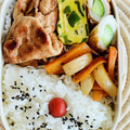 マルんちの丸顔's cooksnap of when they made 玉ねぎと人参のソース炒め♪簡単・弁当.