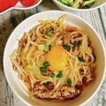 yukarin222's cooksnap of when they made 失敗なしそぼろ丼☆モヤシ☆ひき肉☆お弁当.