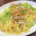 saaachan♡'s cooksnap of when they made 鶏そぼろとしめじの和風パスタ♡梅肉添え.