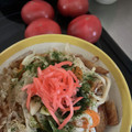 picachi's cooksnap of when they made 思い出の味★昔風さつま揚げの焼きうどん.