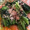 L.R's cooksnap of when they made 三つ葉のおひたし.