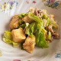 ♡こもれび♡'s cooksnap of when they made 包丁いらず！春キャベツと厚揚げの味噌炒め.