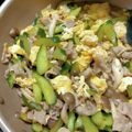 ビバリー's cooksnap of when they made 豚バラときゅうりと卵のポン酢炒め.