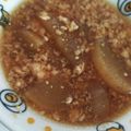 プン子ちゃん's cooksnap of when they made 大根とひき肉のそぼろあんかけ.