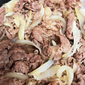 ナオゾウ☆'s cooksnap of when they made 無水調理でつゆ絶品！うちの吉野家風牛丼.