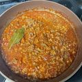 ひなひろとしゅう's cooksnap of when they made 挽肉がポイント！ミートソース.