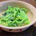 りょえぴ's cooksnap of when they made 三つ葉のごま和え♪香りがご馳走♡.