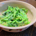 りょえぴ's cooksnap of when they made 三つ葉のごま和え♪香りがご馳走♡.