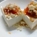 ひんべえ's cooksnap of when they made 揚げ玉でやみつきキムチ冷奴♡.