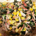 二児ママちー's cooksnap of when they made 手軽な【ほうれん草とツナのごまマヨサラダ.