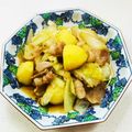 あっこ姉's cooksnap of when they made 春レシピ⭐️春キャベツと新じゃがの煮物.