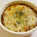 ☆aporo☆'s cooksnap of when they made カレーリメイク☆豆腐グラタン.