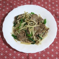 mmameco's cooksnap of when they made 牛肉と豆もやしのオイスターソース炒め.