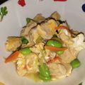 mokomokon's cooksnap of when they made ♡ふわふわ炒り高野豆腐♡.